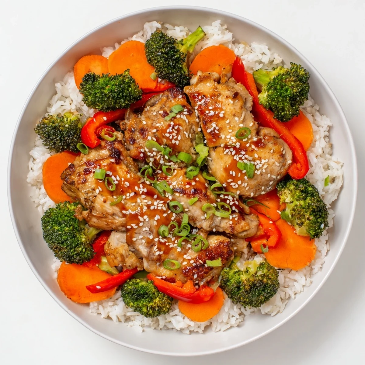 One-Pot Teriyaki Chicken Rice