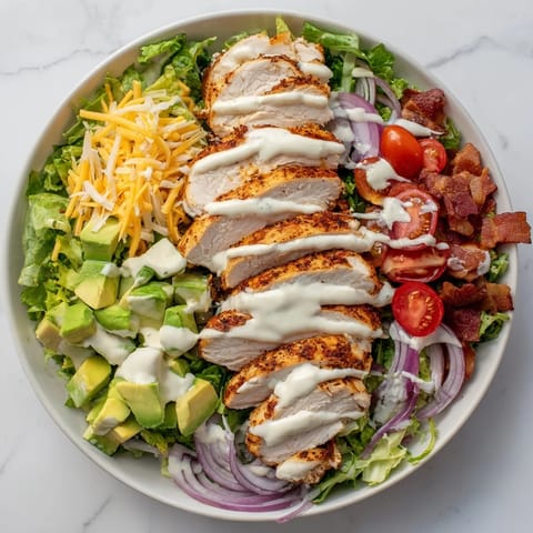 Crispy Bacon Chicken Salad