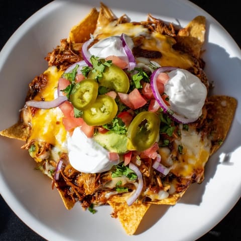 Loaded Nachos Pulled Pork
