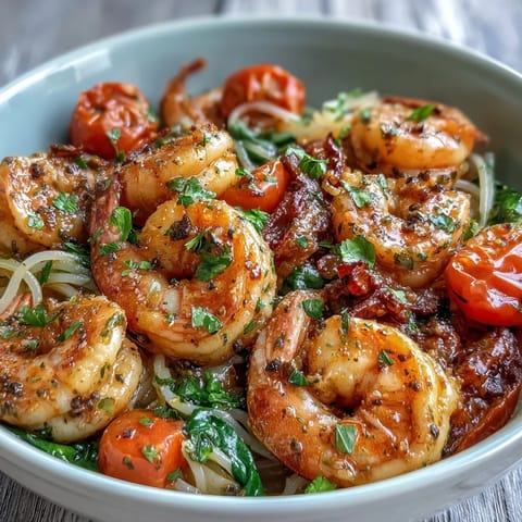 Garlic Shrimp Angel Hair