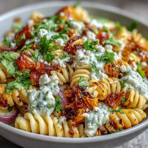 Mexican Street Corn Elote Pasta Salad with creamy lime dressing and cotija cheese. Vibrant, zesty, and perfect for summer cookouts or picnics.