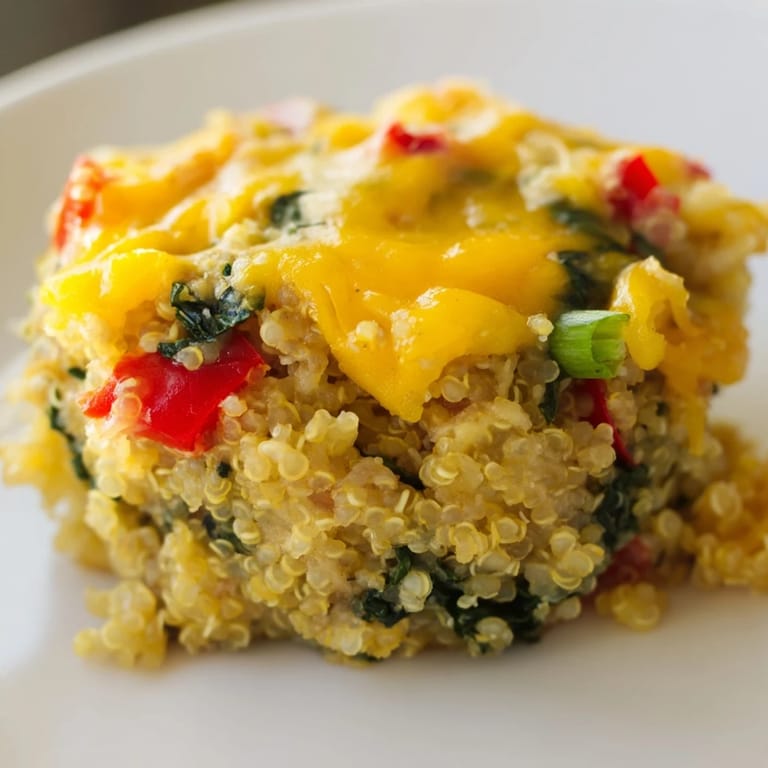 Freshly baked Baked Cheddar Quinoa Bites showcasing fluffy quinoa and melty cheddar, ready to eat.