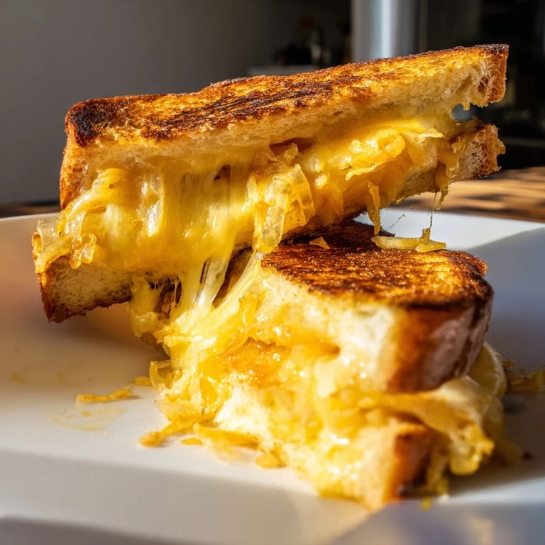 Serve this hot, crunchy Crispy Onion Grilled Cheese with tomato soup or a crisp salad for a comforting lunch.